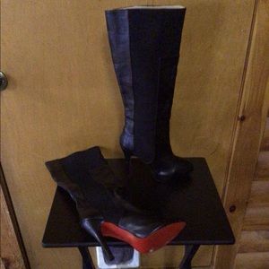 Red Bottoms Christian Louboutin Boots